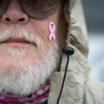 pink ribbon beard 2013 Boston Susan G. Komen 3-Day Breast Cancer Walk