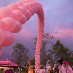 pink balloon arch 2013 Boston Susan G. Komen 3-Day Breast Cancer Walk