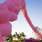 pink balloon arch 2013 Boston Susan G. Komen 3-Day Breast Cancer Walk