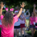 celebrate pink feathers 2013 Boston Susan G. Komen 3-Day Breast Cancer Walk