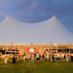 dining tent 2013 Cleveland Susan G. Komen 3-Day breast cancer walk