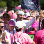 high five closing 2013 Cleveland Susan G. Komen 3-Day breast cancer walk