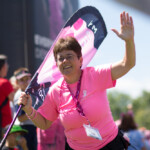 high five 2013 Cleveland Susan G. Komen 3-Day breast cancer walk