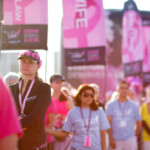 pink flags 2013 Chicago Susan G. Komen 3-Day breast cancer walk