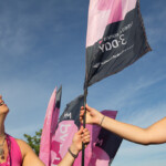 pink flag 2013 Chicago Susan G. Komen 3-Day breast cancer walk