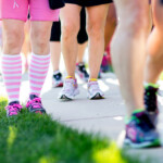 pink socks shoes 2013 Chicago Susan G. Komen 3-Day breast cancer walk
