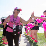 high five 2013 Chicago Susan G. Komen 3-Day breast cancer walk