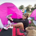 pink tent shoe 2013 Chicago Susan G. Komen 3-Day breast cancer walk