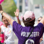 volunteer closing 2013 Chicago Susan G. Komen 3-Day breast cancer walk