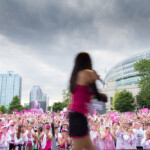 closing from stage 2013 Chicago Susan G. Komen 3-Day breast cancer walk