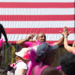 high five closing 2013 Chicago Susan G. Komen 3-Day breast cancer walk