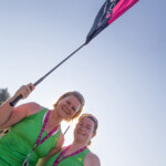 flag 2013 Michigan Susan G. Komen 3-Day breast cancer walk