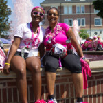 pink fountain 2013 Michigan Susan G. Komen 3-Day breast cancer walk