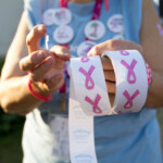 pink ribbon sticker crew 2013 Twin Cities Susan G. Komen 3-Day breast cancer walk minneapolis st. paul