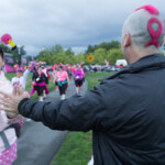 pink ribbon hair 2013 Seattle Susan G. Komen 3-Day breast cancer walk