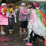 rain poncho 2013 Seattle Susan G. Komen 3-Day breast cancer walk