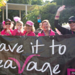 leave it to cleavage 2013 Seattle Susan G. Komen 3-Day breast cancer walk