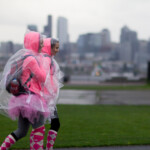 rain poncho 2013 Seattle Susan G. Komen 3-Day breast cancer walk