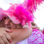 hug pink feather 2013 Philadelphia Susan G. Komen 3-Day breast cancer walk