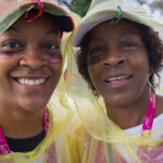 african american women rain poncho 2013 Washington DC d.c. Susan G. Komen 3-Day breast cancer walk