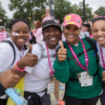 thumbs up 2013 Washington DC d.c. Susan G. Komen 3-Day breast cancer walk