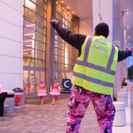 route safety yellow vest dance 2013 Atlanta Susan G. Komen 3-Day Breast Cancer Walk