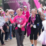 high five closing 2013 Dallas Fort Worth Susan G. Komen 3-Day breast cancer walk