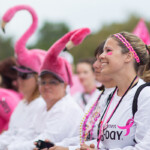 pink flamingo closing 2013 Dallas Fort Worth Susan G. Komen 3-Day breast cancer walk
