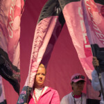 closing stage flag 2013 Dallas Fort Worth Susan G. Komen 3-Day breast cancer walk