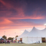 White Tents Sunset Susan G. Komen 3-Day Breast Cancer Walk