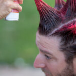 pink mohawk 2013 San Diego Susan G. Komen 3-Day breast cancer walk