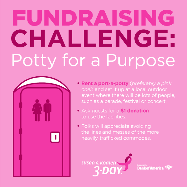 fundraising potty