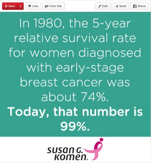 susan g. komen 3-Day breast cancer 60 mile walk blog pinterest facts