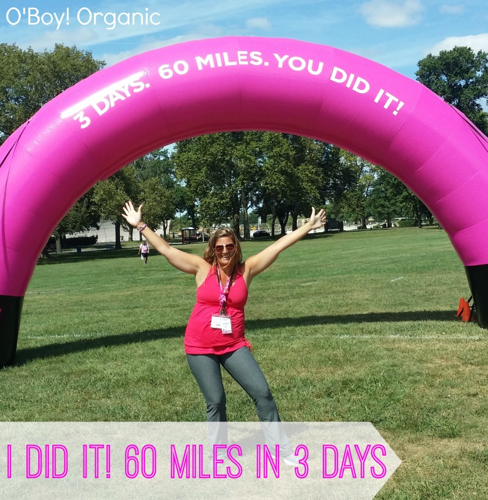 susan g. komen 3-day breast cancer 60 miles walk blog trina o'boyle obo y! organic blogger walker