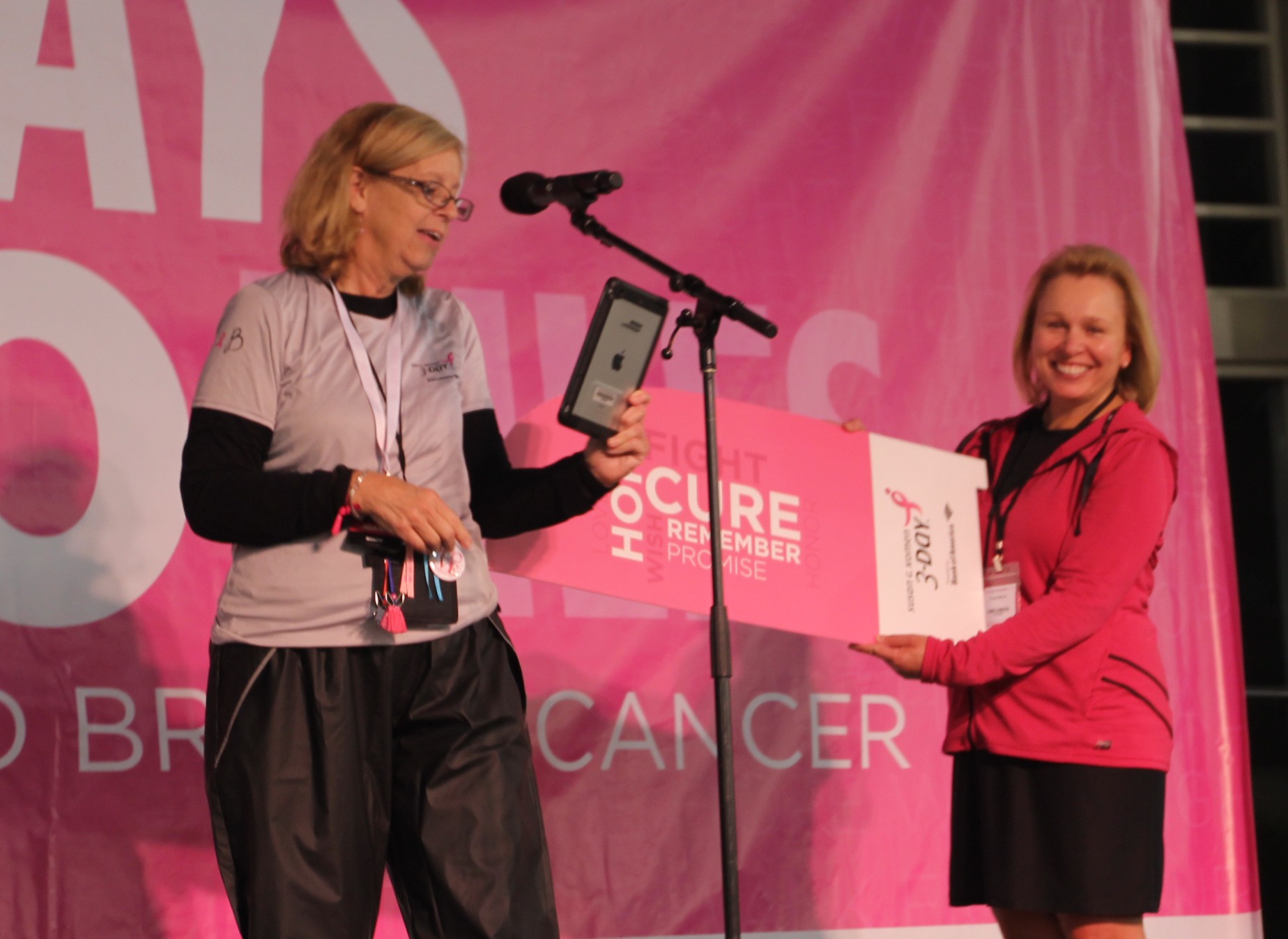 susan g. komen 3-Day breast cancer walk blog philadelphia award winners Milestone Award