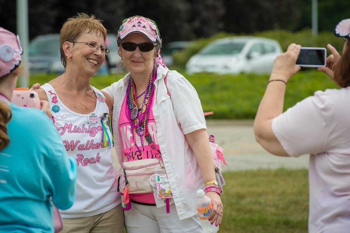 Cathy, Michigan's Dancing Lady, is a 3-Day celebrity.