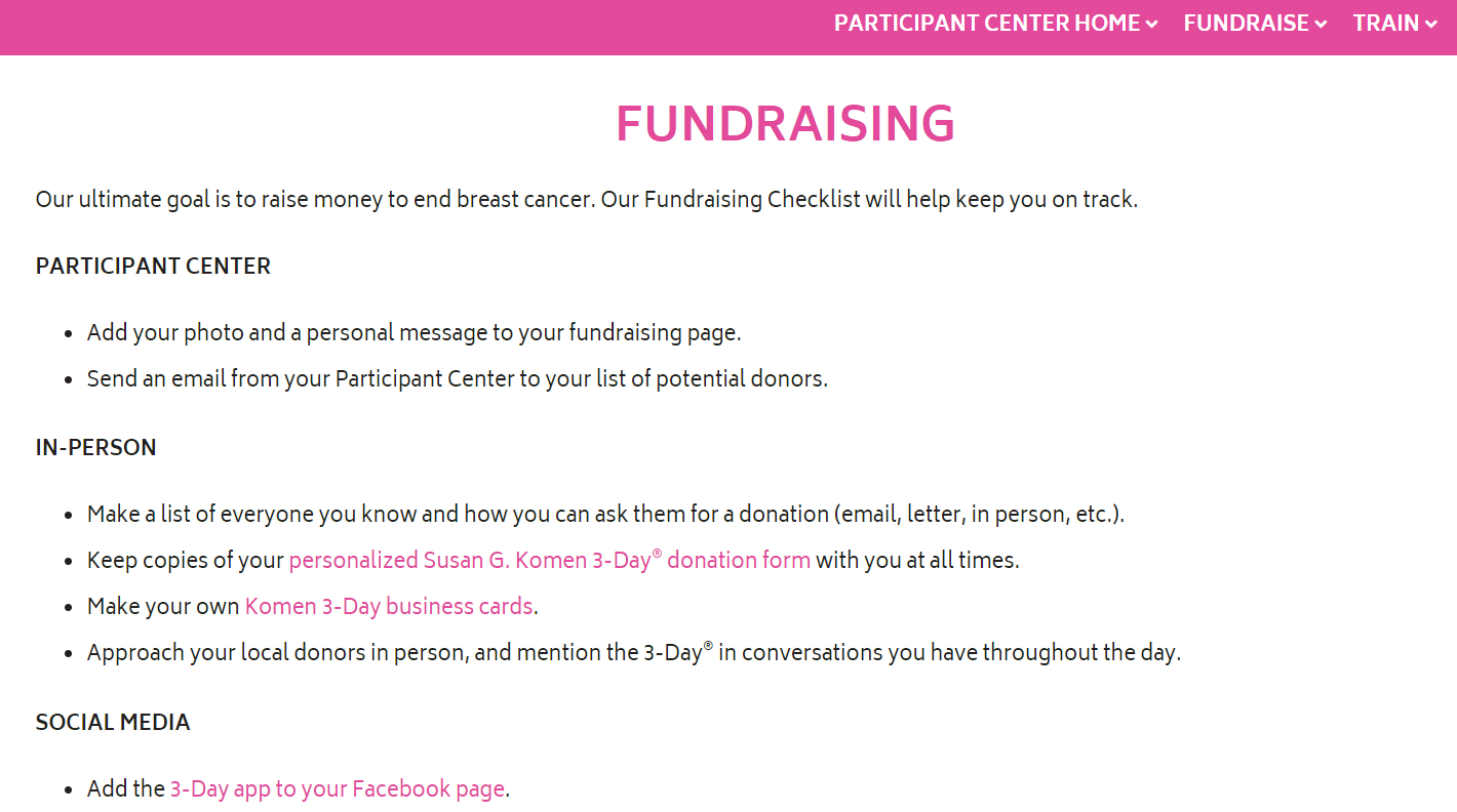 Fundraising Tools