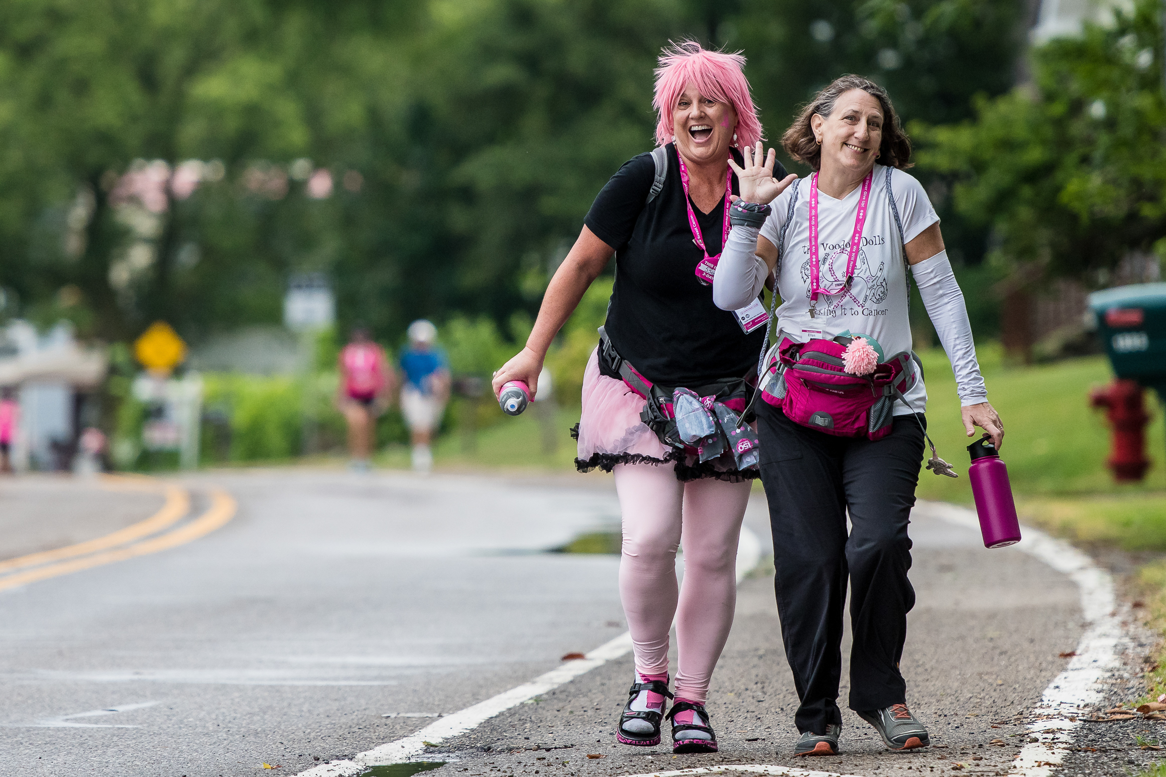 Day 1 of the Susan G. Komen 3day walk in Novi, Michigan on August 4, 2017.