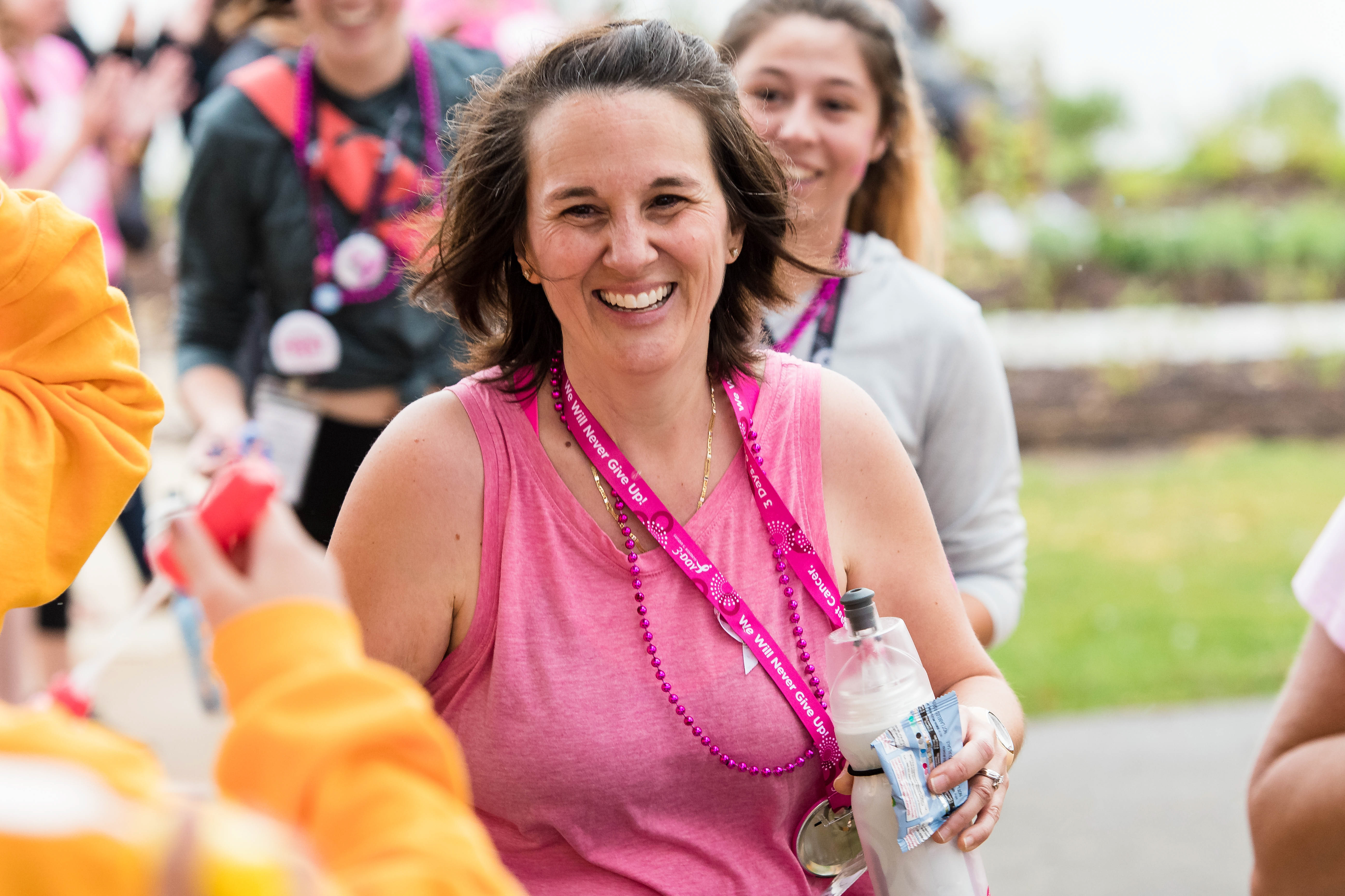 Day 1 of the Susan G. Komen 3day walk in Novi, Michigan on August 4, 2017.