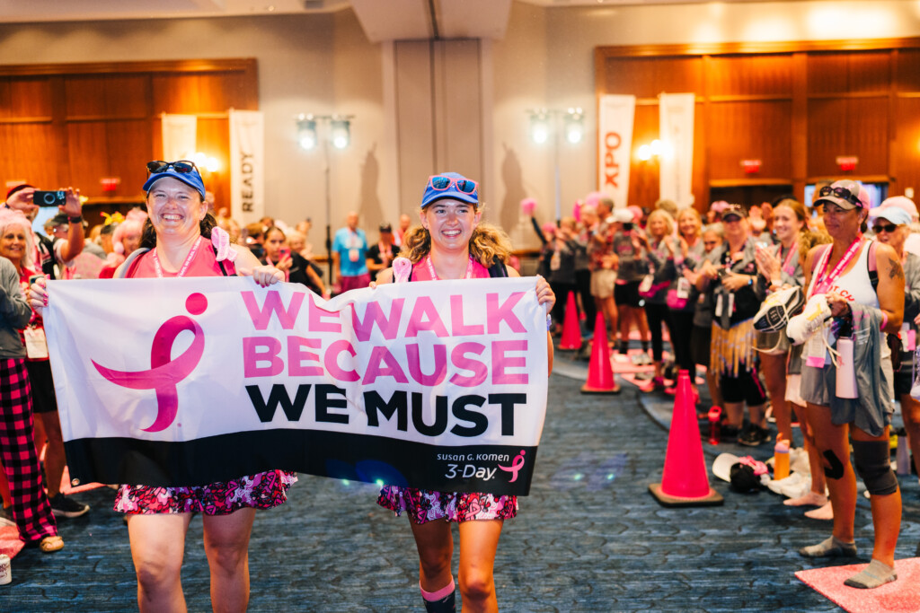 Last walker at the 2025 New England 3-Day