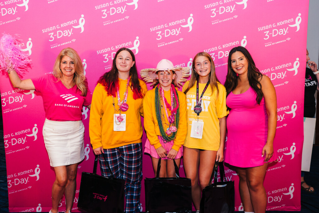 Top Youth Corps fundraisers at the 2025 New England 3-Day