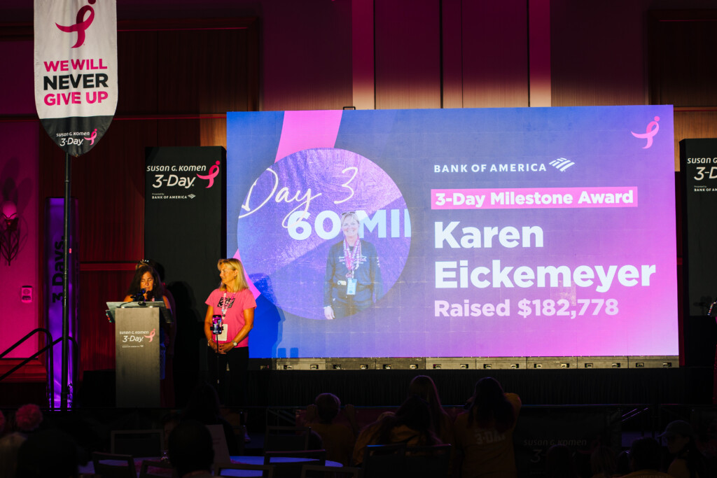 Karen E. at the 2025 Celebration of Champions at the 2025 New England 3-Day