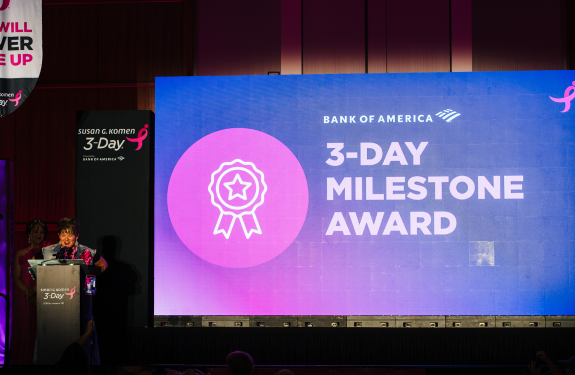 Boston 3-Day Milestone Award Winner at Celebration of Champions in New England 2025