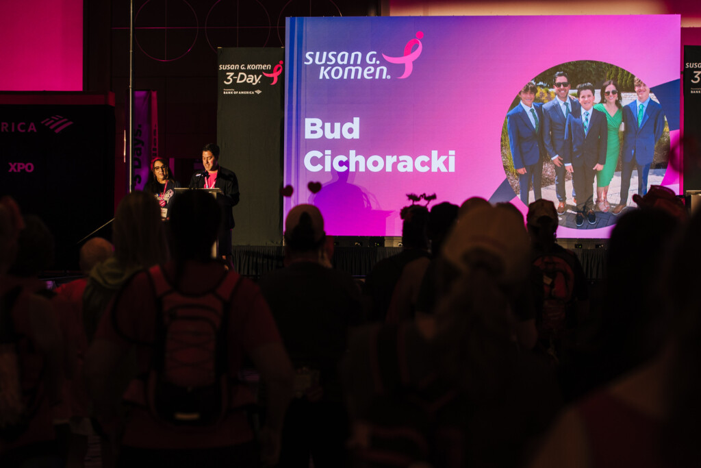 Bud C. spoke at the Opening Ceremony at the 2025 Dallas/Fort Worth 3-Day.