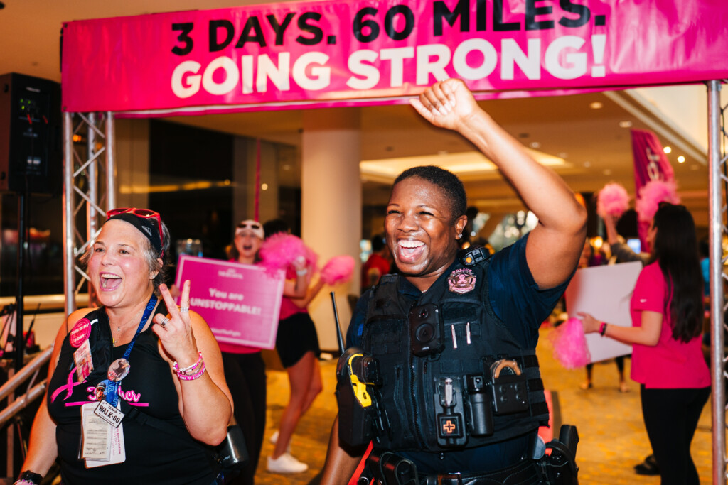 Members of the Dallas Police Department at the 2025 Dallas/Fort Worth 3-Day.