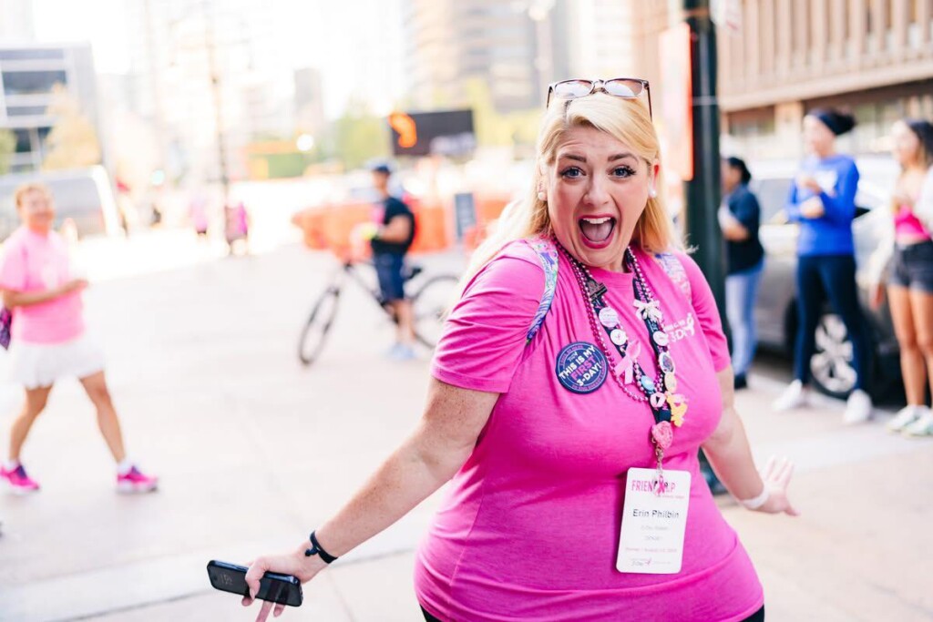 First-time walker Erin P. at the Denver 3-Day.