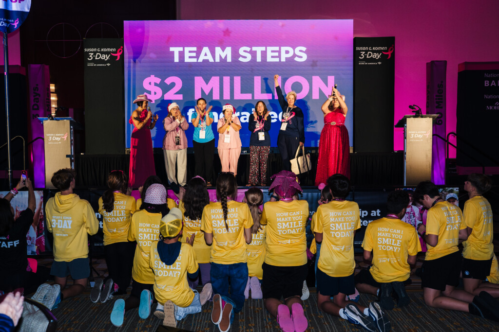 Team STEPS at the 2025 Dallas/Fort Worth 3-Day Celebration of Champions