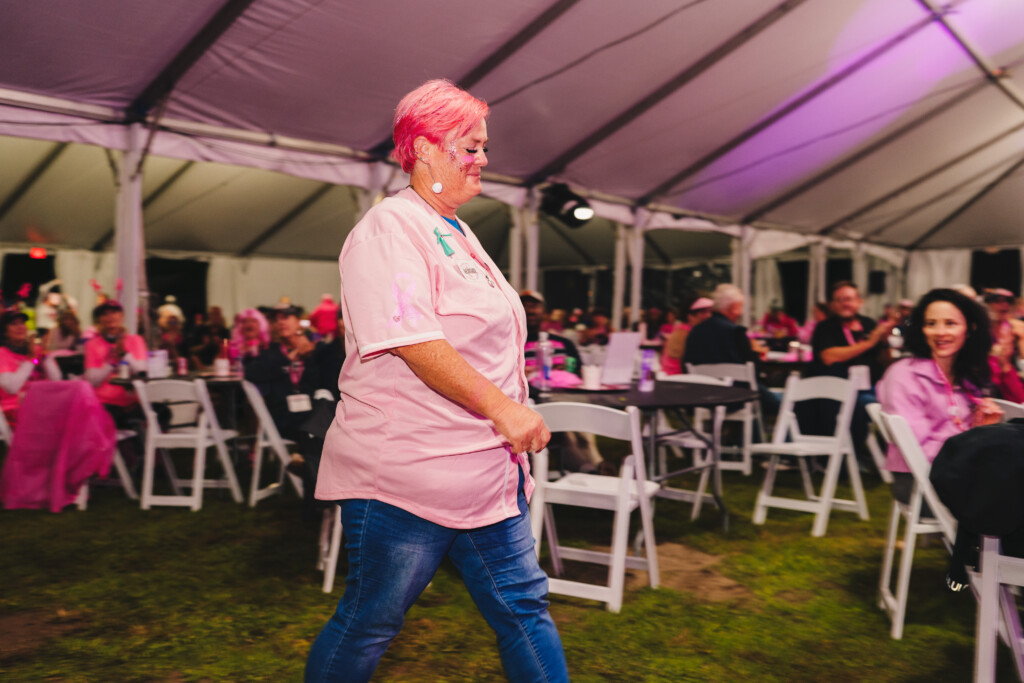Heather G. at the Celebration of Champions being honored for the San Diego Crew Impact Award.
