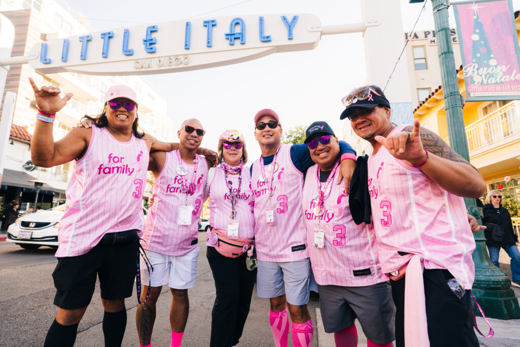 The 2024 Susan G. Komen San Diego 3-Day went through the city's Little Italy neighborhood.