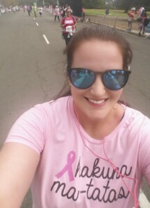 Jessica A. at a Susan G. Komen event in San Diego.